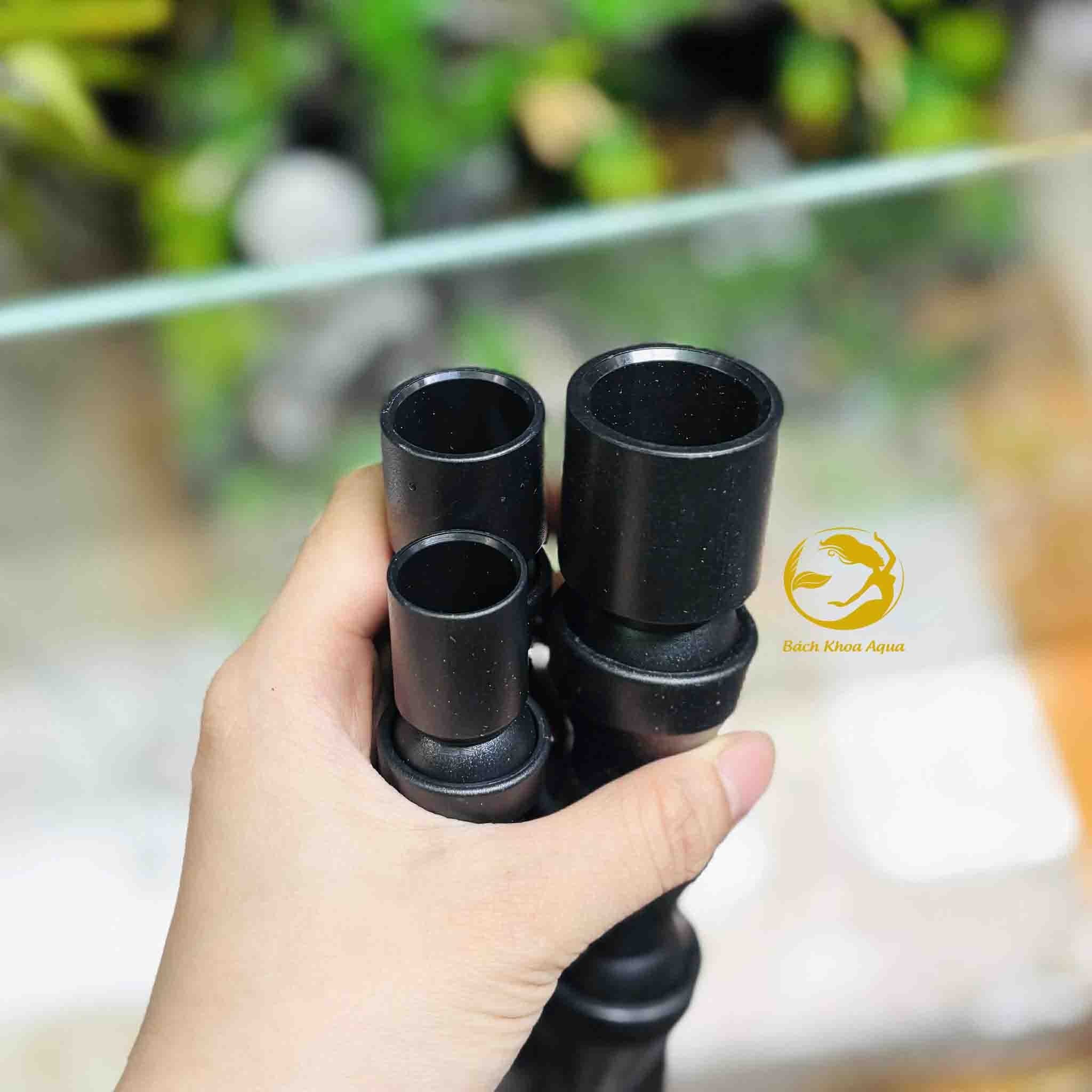 Đầu out mỏ vịt 4 khấc fi 16mm-20mm - 25mm - 32mm